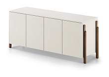 Тумба Basic 4 двери ширина 170 см (молочный)