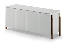 Тумба Basic 4 двери ширина 170 см (светло-серый)