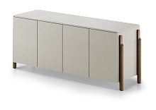 Тумба Basic 4 двери ширина 170 см (серо-бежевый)