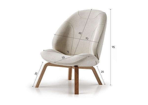 Кресло Ellipse E8.1 (серый, антивандальная)