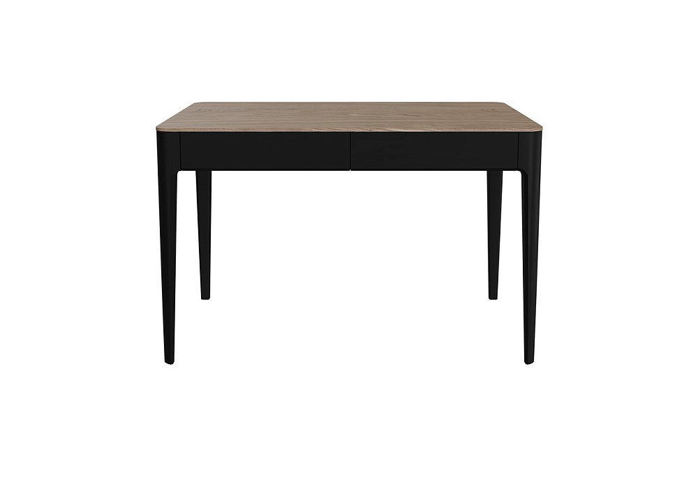 Стол письменный Type oak 120*60 см (натуральный дуб, черный)