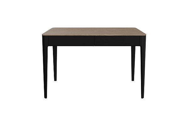 Стол письменный Type oak 120*60 см (натуральный дуб, черный)