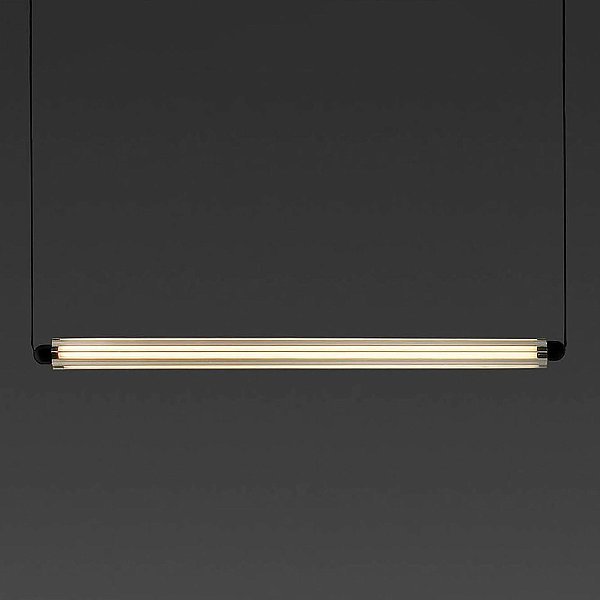 Подвесной светильник LUMINA 600 1L COL HORIZ черный LED 12W 2700K DALI