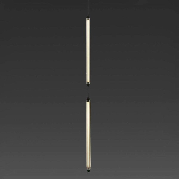 Подвесной светильник LUMINA 600 2L COLGANTE черный LED 24W 2200K