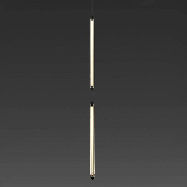 Подвесной светильник LUMINA 600 2L COLGANTE черный LED 24W 2200K