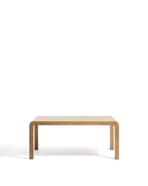 Раздвижной стол Erisia из массива дуба с натуральной отделкой, 180 (230) x 90 см