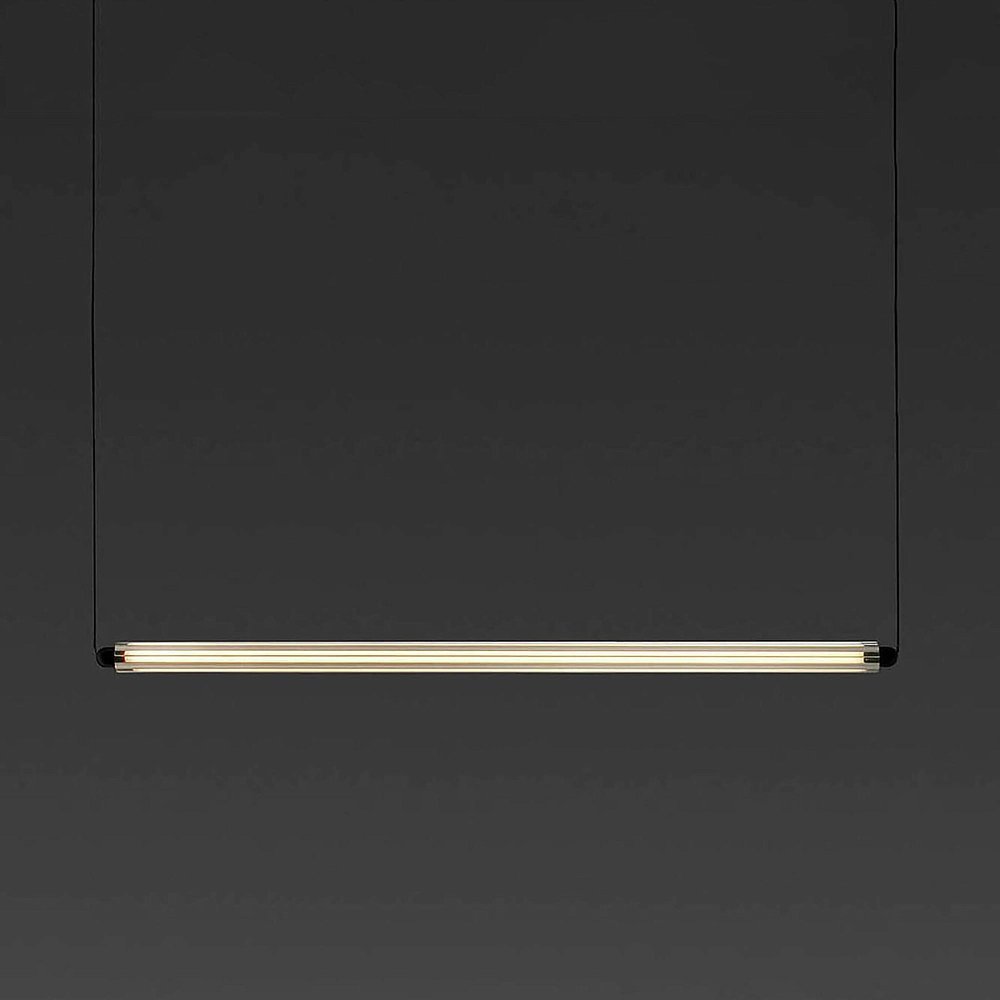 Подвесной светильник LUMINA 900 1L COL HORIZ черный LED 18W 2200K DALI