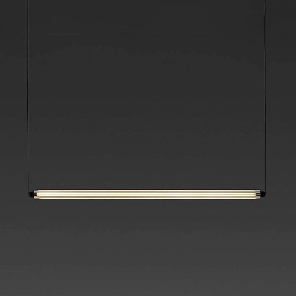 Подвесной светильник LUMINA 900 1L COL HORIZ черный LED 18W 2200K DALI