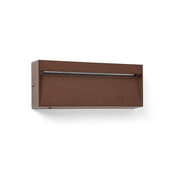 Уличный настенный светильник DUNE APLIQUE RECTANGULAR темно-коричневый 6W 4CCT