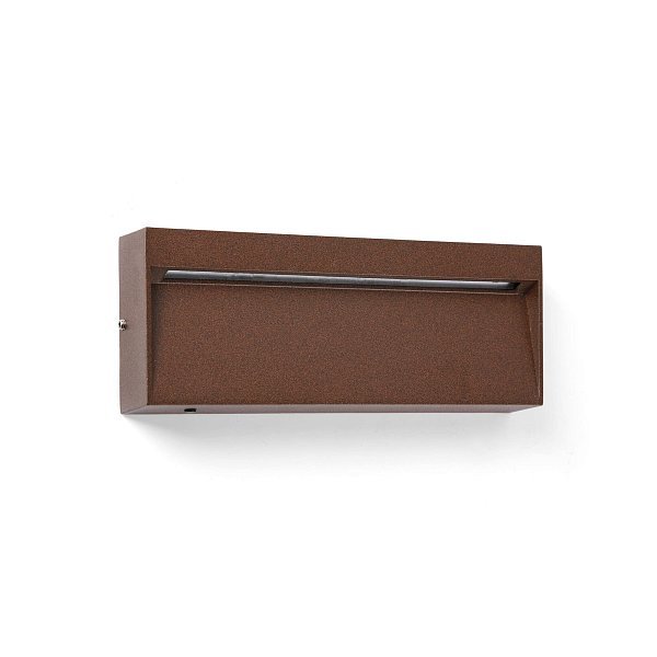 Уличный настенный светильник DUNE APLIQUE RECTANGULAR темно-коричневый 6W 4CCT
