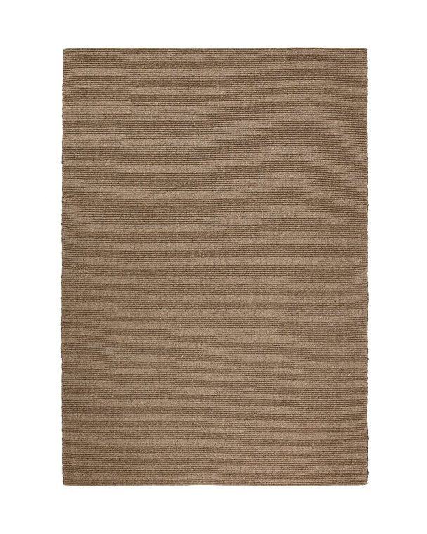 Ковер Imerna из коричневой шерстяной смеси, 200 x 300 см