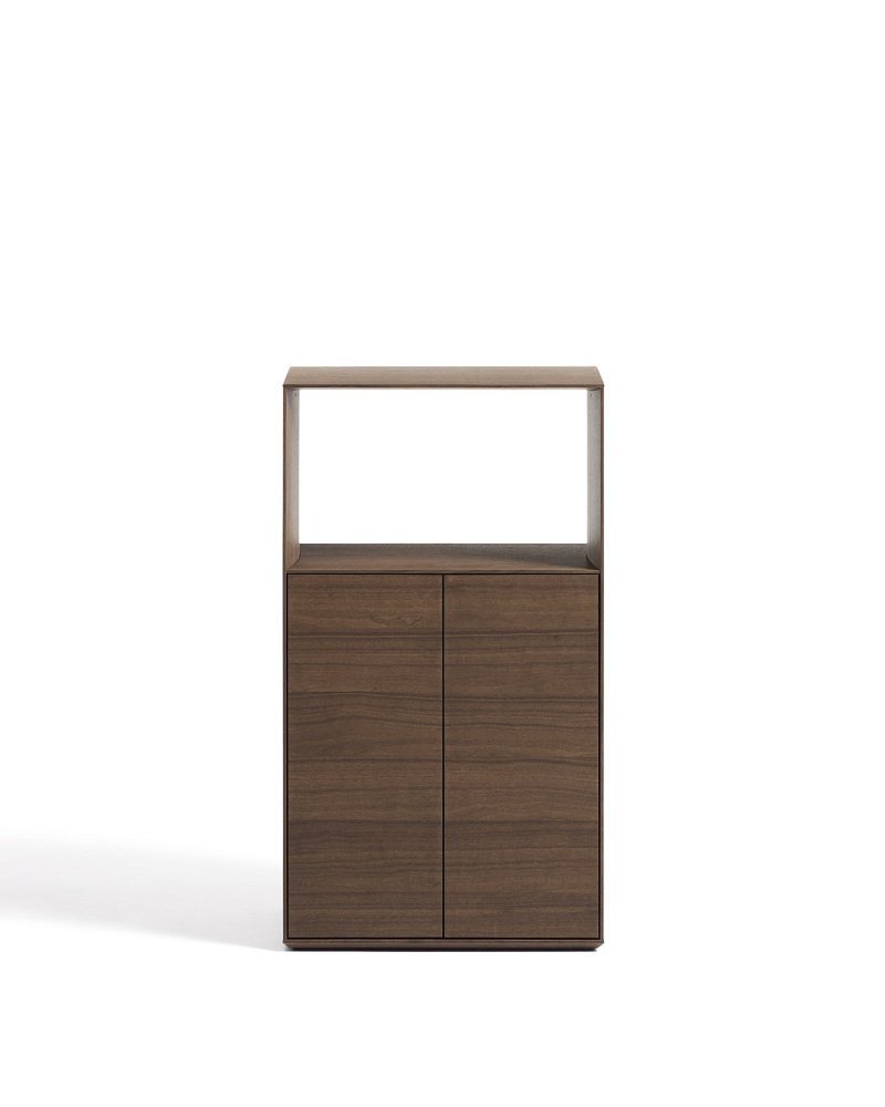 Стеллаж из шпона ореха Visala 60 x 106 см