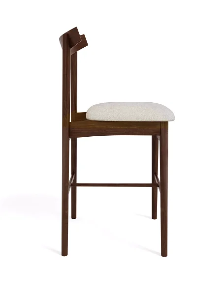Полубарный стул RIVI Wood Soft (дуб/карамель) 47x58x81