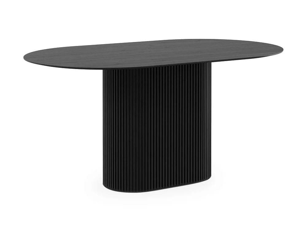 Стол обеденный овальный Mono Stripe 160х95