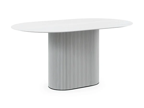 Стол обеденный овальный Mono Stripe 160х95