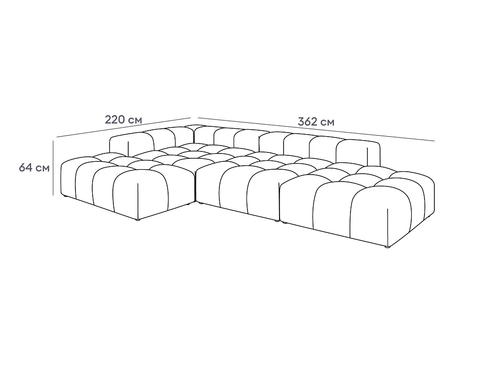 Модульный диван Maiori