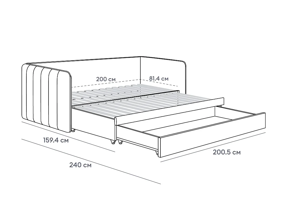 Кушетка Todi