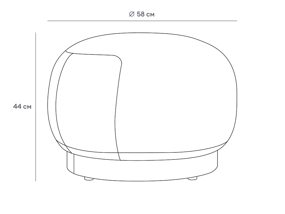 Пуф Lucca