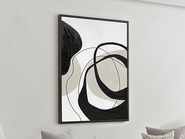 Картина акриловая Actio I 80X120