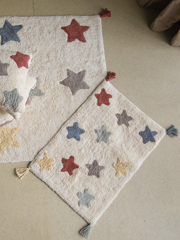 Хлопковый ковер Lillaland VINTAGE STARS 60*90