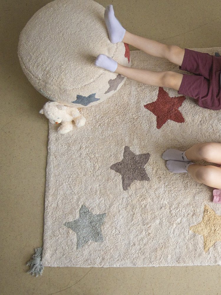 Хлопковый ковер Lillaland VINTAGE STARS 70*120