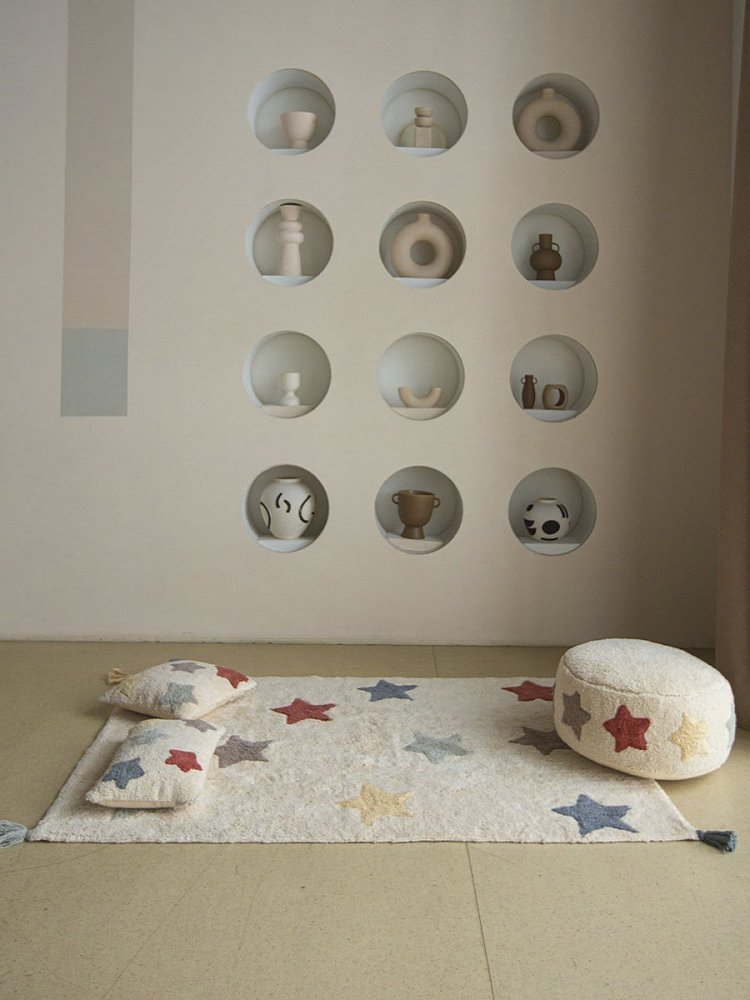 Хлопковый ковер Lillaland VINTAGE STARS 70*120
