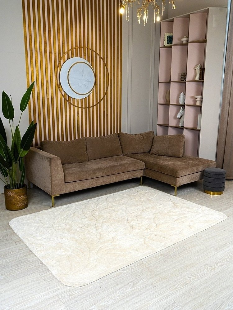 Хлопковый ковер Lillaland Sankofa natural 160*230