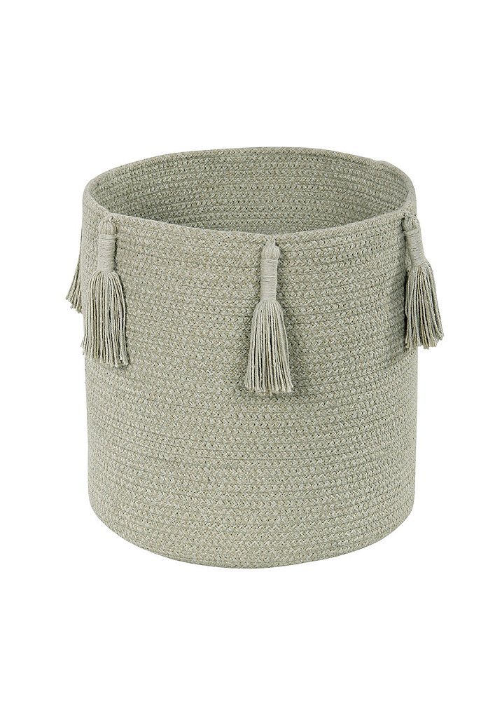 Корзина Древесный оливковая 30*30