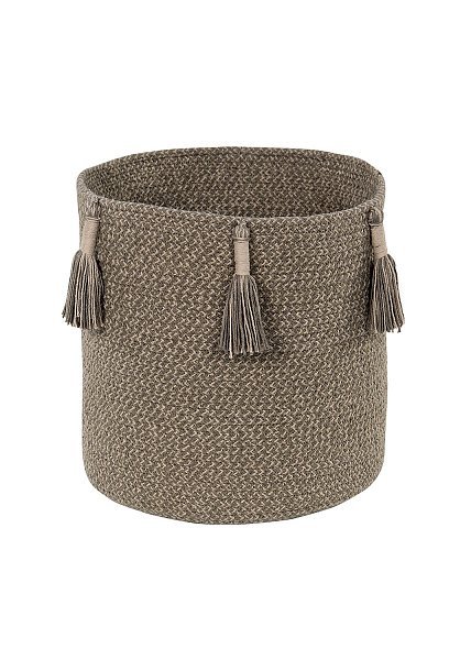 Корзина Древесный коричневая 30*30