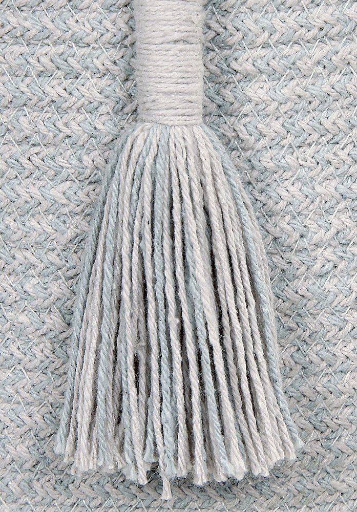 Корзина Древесный жемчужно-голубая 30*30